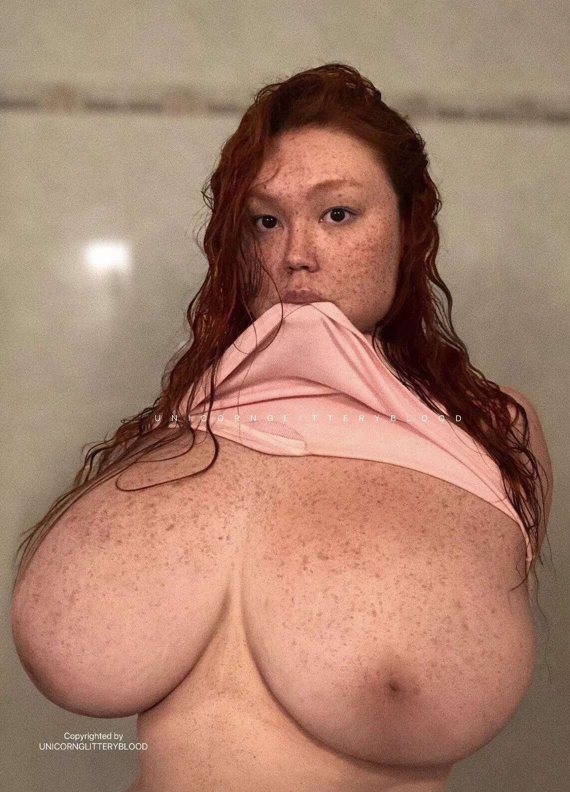 [OC] are my nipples too small for my boobs? posted by Unicornglitteryblood