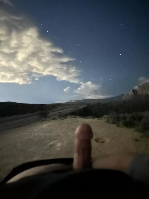 Stargazing with my cock out by wrx-till-i-die