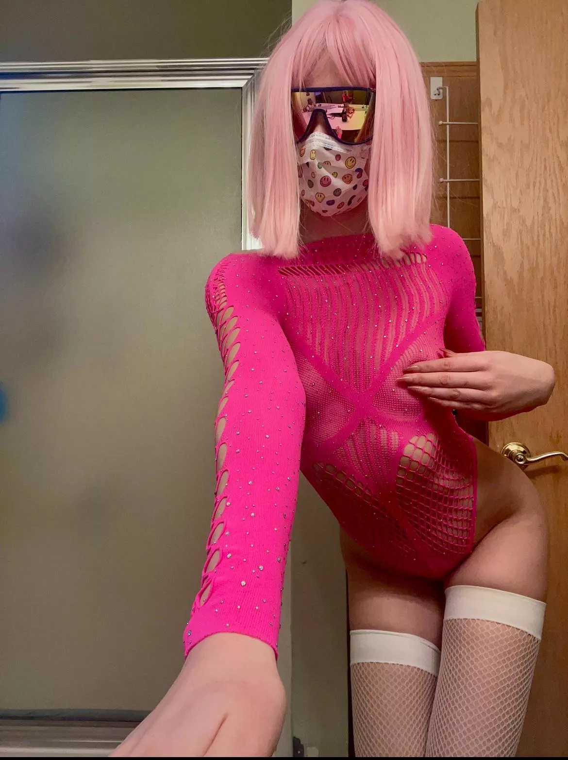 Such a stretchy little suit I have on  posted by CherryxxGirl