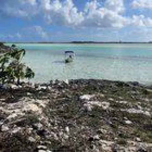 The view from another angle. The little beach is to the left. by Maximum-Coat-6916