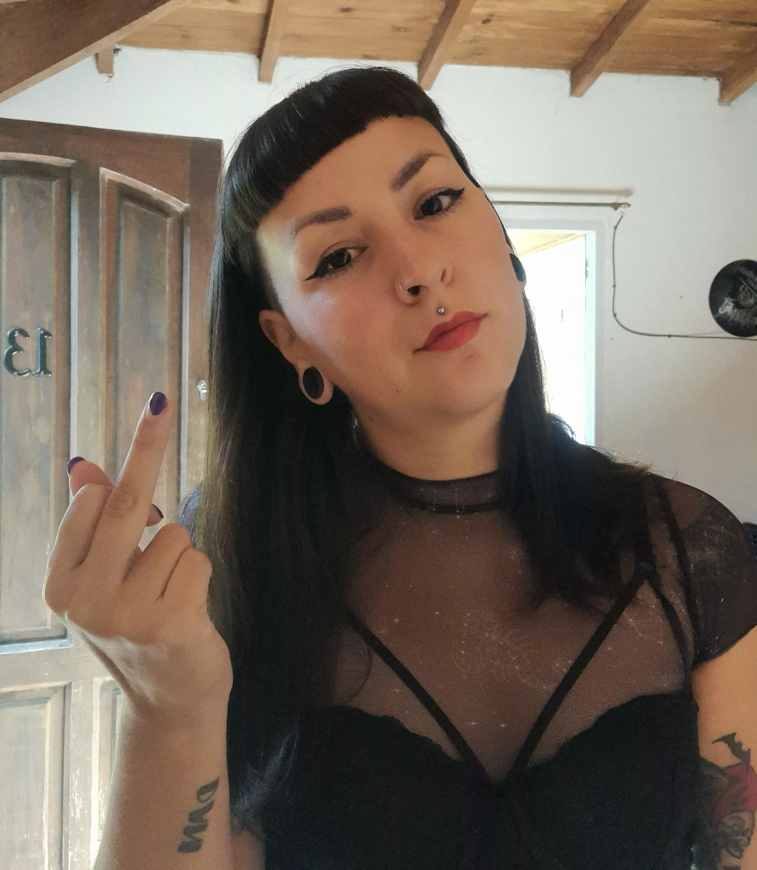 This is the weapon I use to get all the losers off my back. posted by itsamberlux