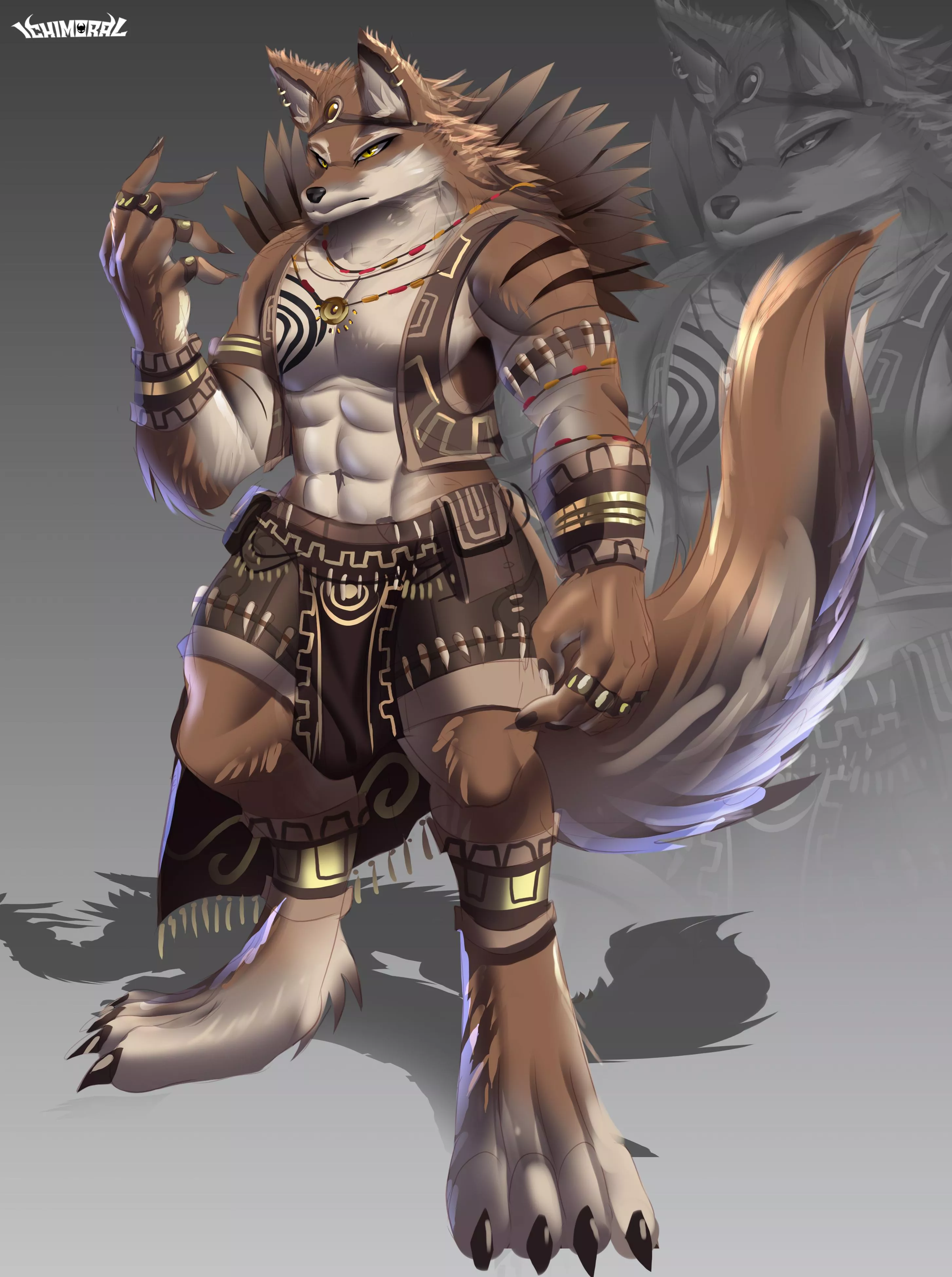 Timber Wolf OC Design Commisison x3 ! (Art by me @ichimoral ) posted by Aggretsuki