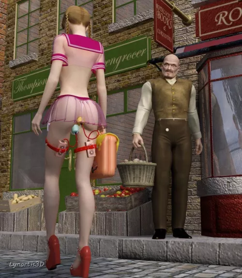 Walk of shame by Lyno3D