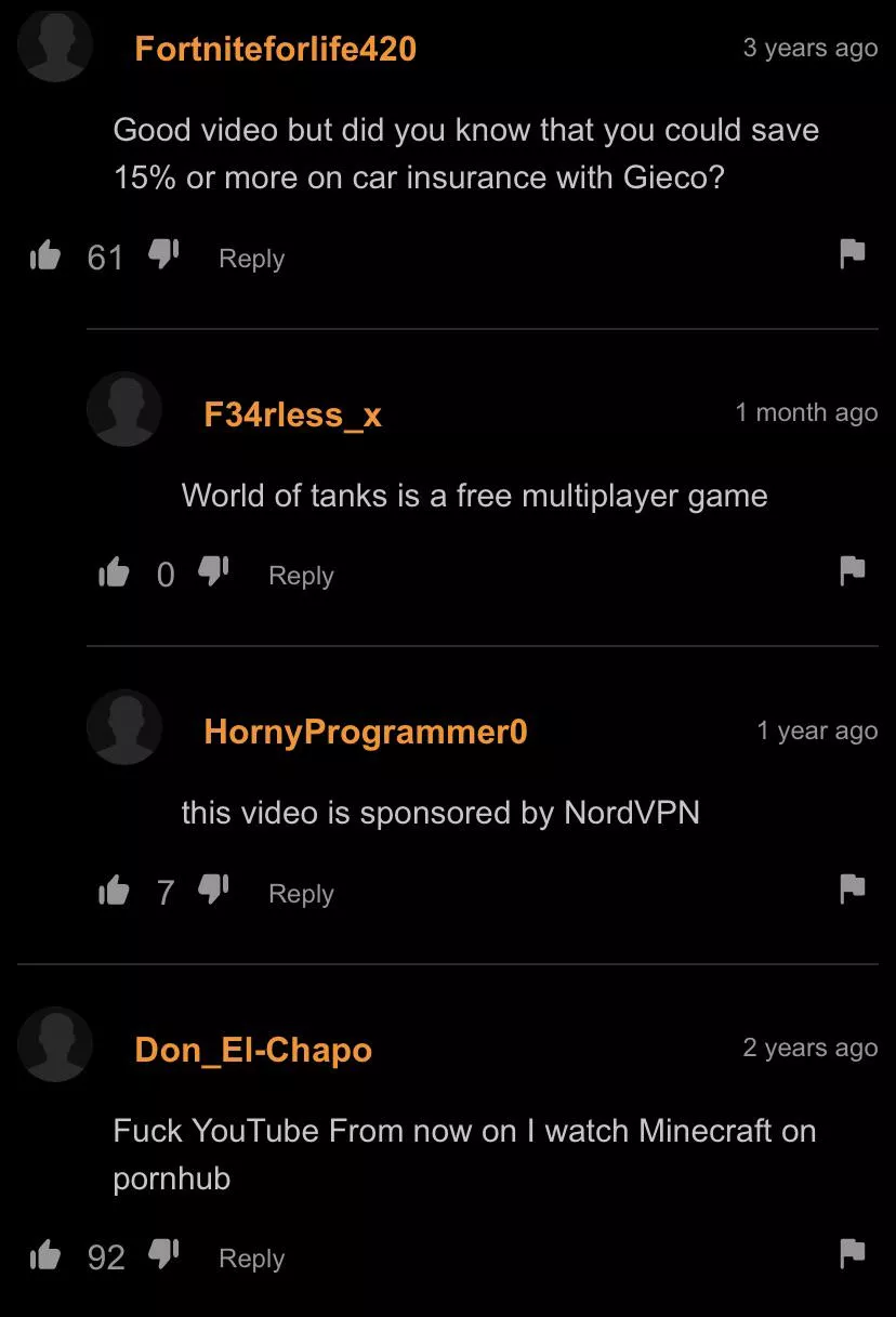 Where do you watch Minecraft vids? posted by NWO_Baba