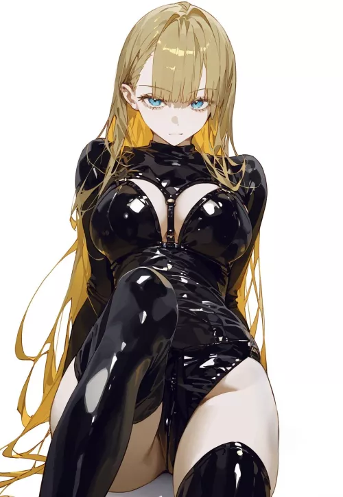 Blonde Dominatrix  by CheetahSperm18