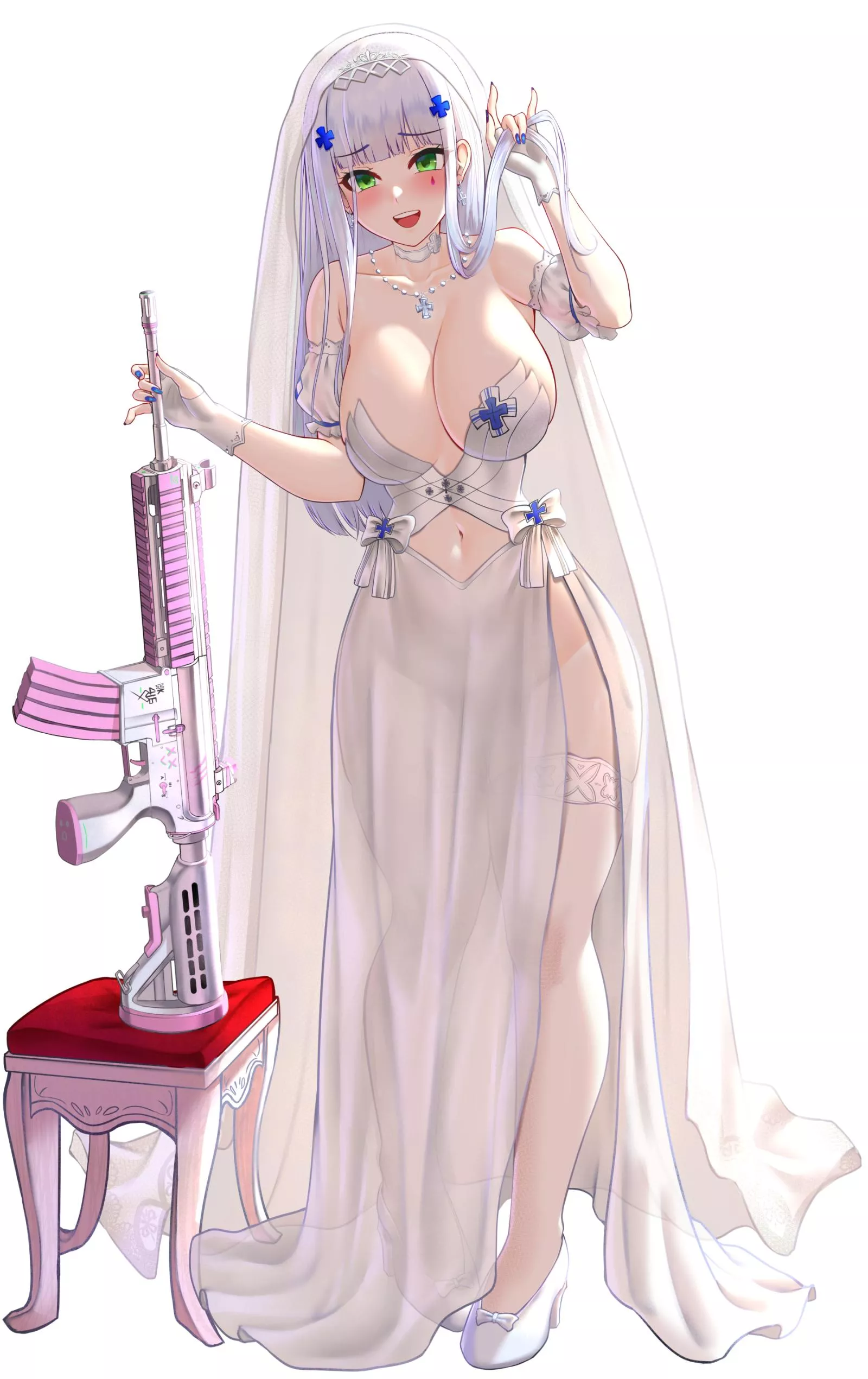 Bride Hk416 [Girls Frontline] posted by CheetahSperm18