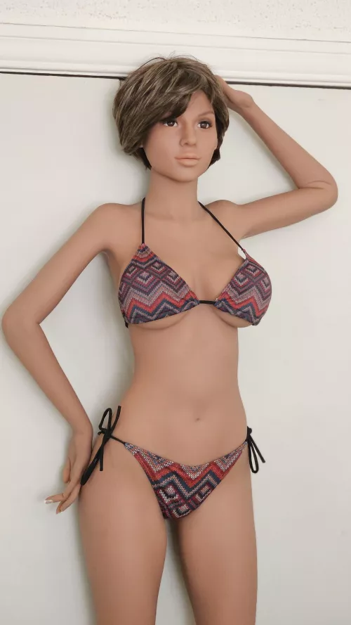 Chloe bikini Sunday by davidkopkin