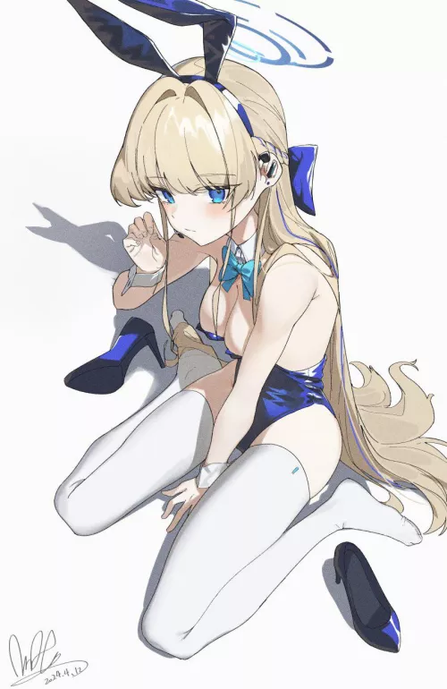 Cute perky waifu by reversedturnover