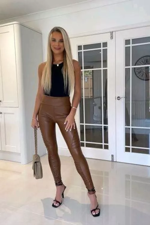 Feeling sexy in leather  by Tough_Path8397