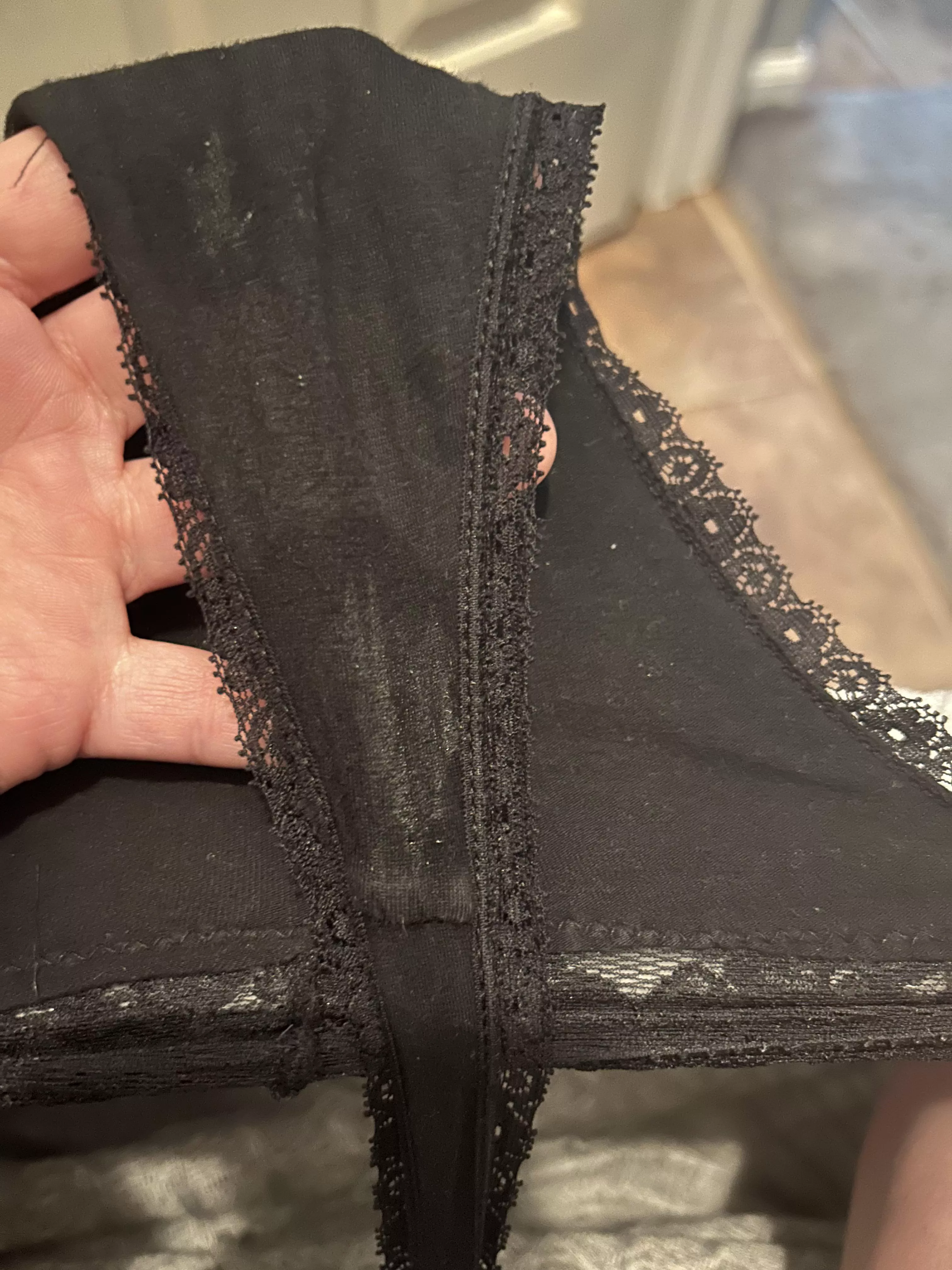 Held up the white flag after round six. Pussy hurts &pantie are dirty. posted by ThaThickWife