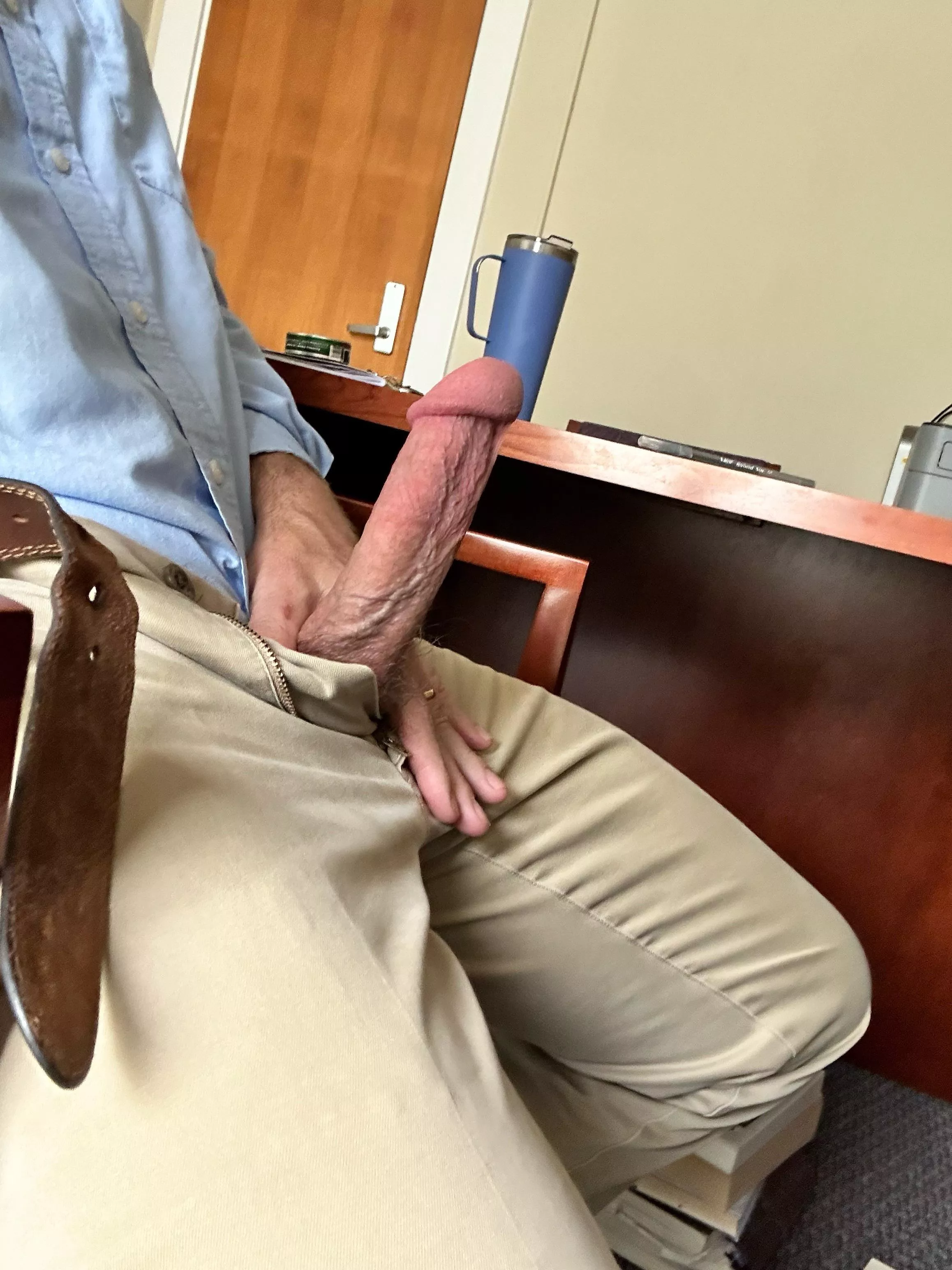 It may not win me any roles in porn but it gets the job done. posted by _Thom_Thompson_