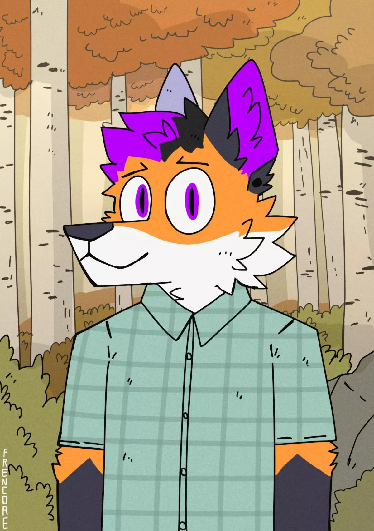 Just a fops in the woods. [Frencore] posted by ScrambleFox