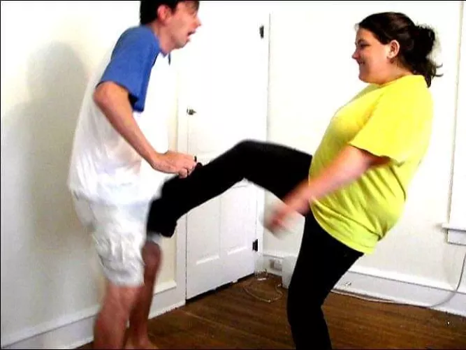 My friend kicked him into next week ! by gunnzlz