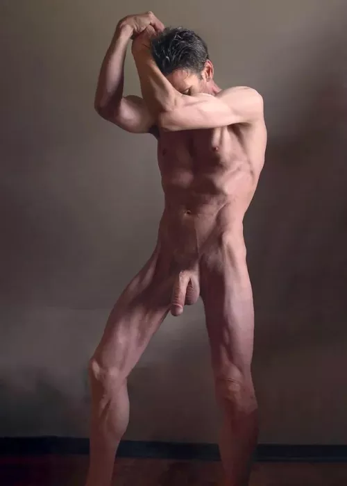 Nude in a room by flippy723