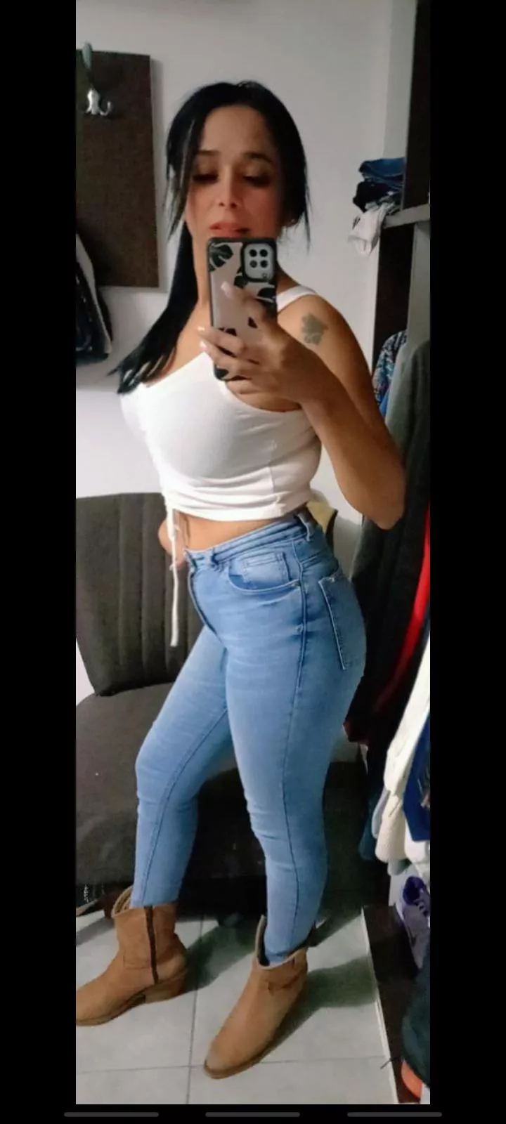 outfit for today boots and jeans!! love  posted by Martina_07