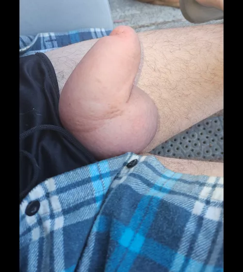 Pumped.  How can I hide this 🤔  by Blackballz0