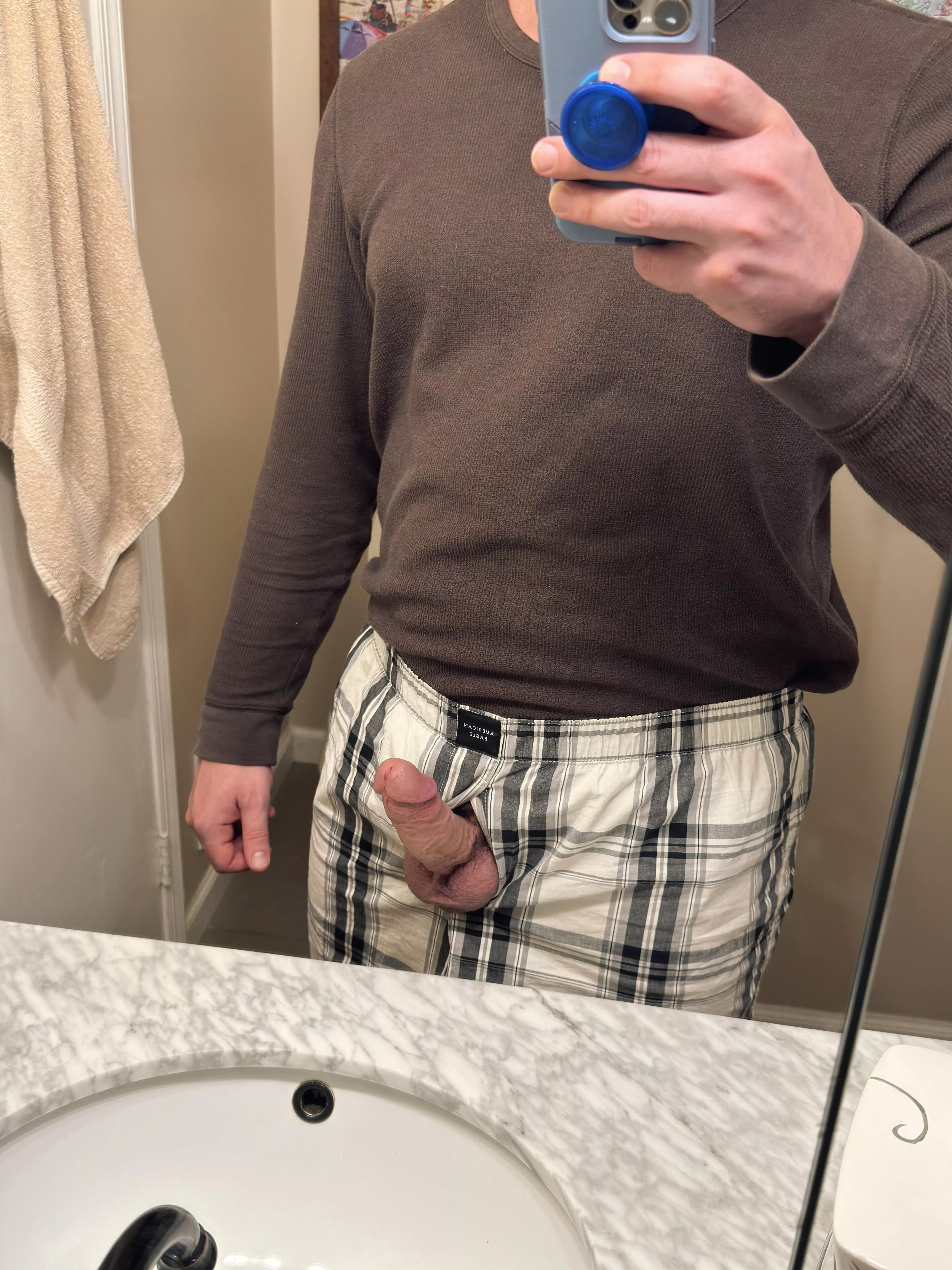 Raging cock through the plaid posted by Treeman51
