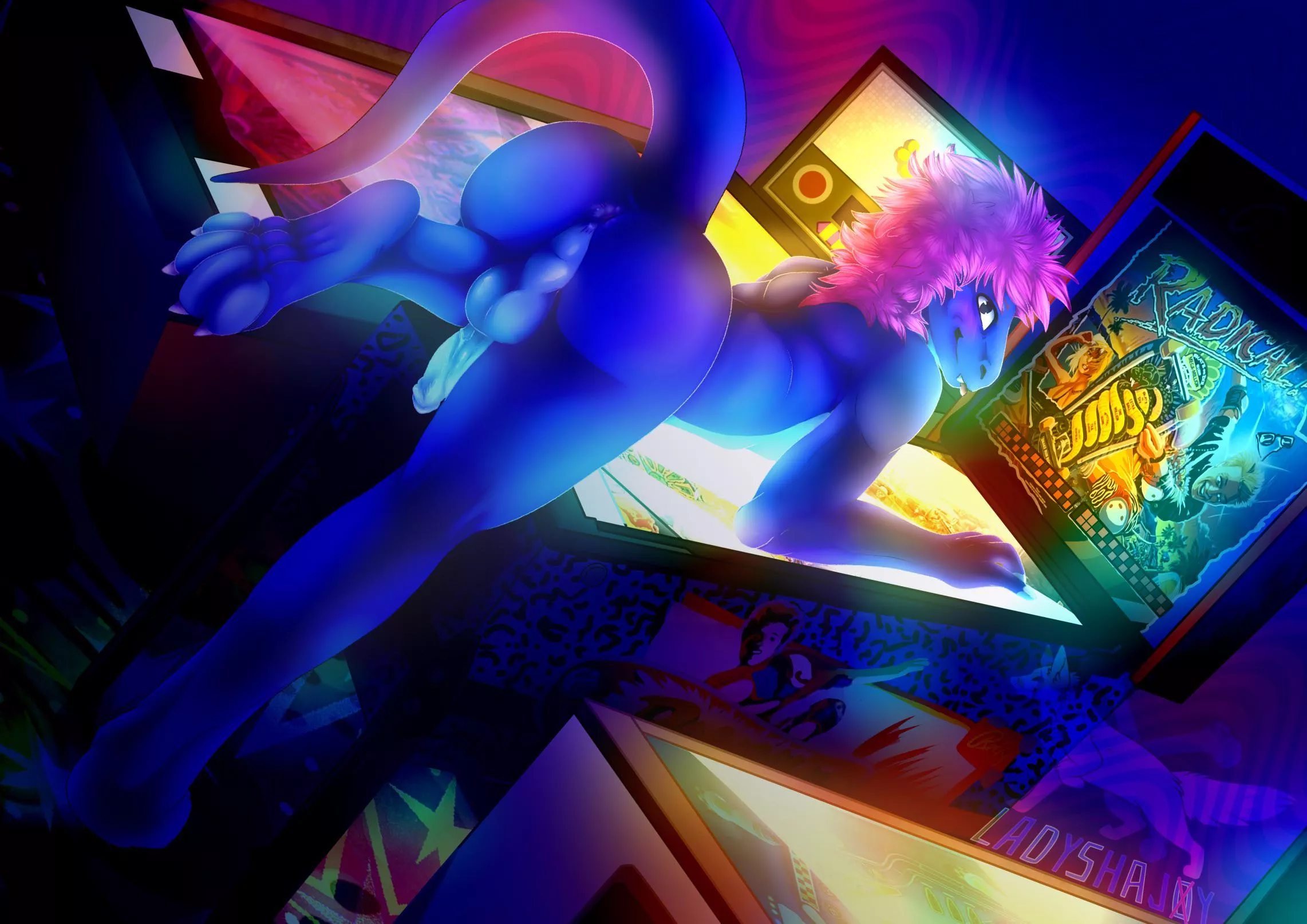 Ready to Play? (LadyShajoy) posted by BlueDino1987