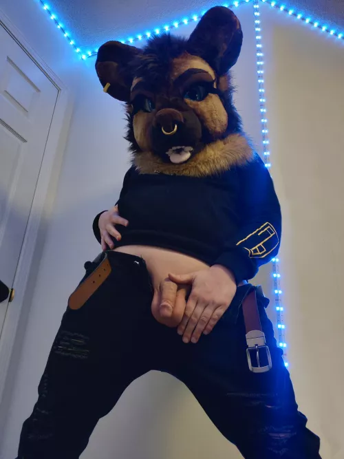 Still waiting for my service, puppy~ by FoxYeen