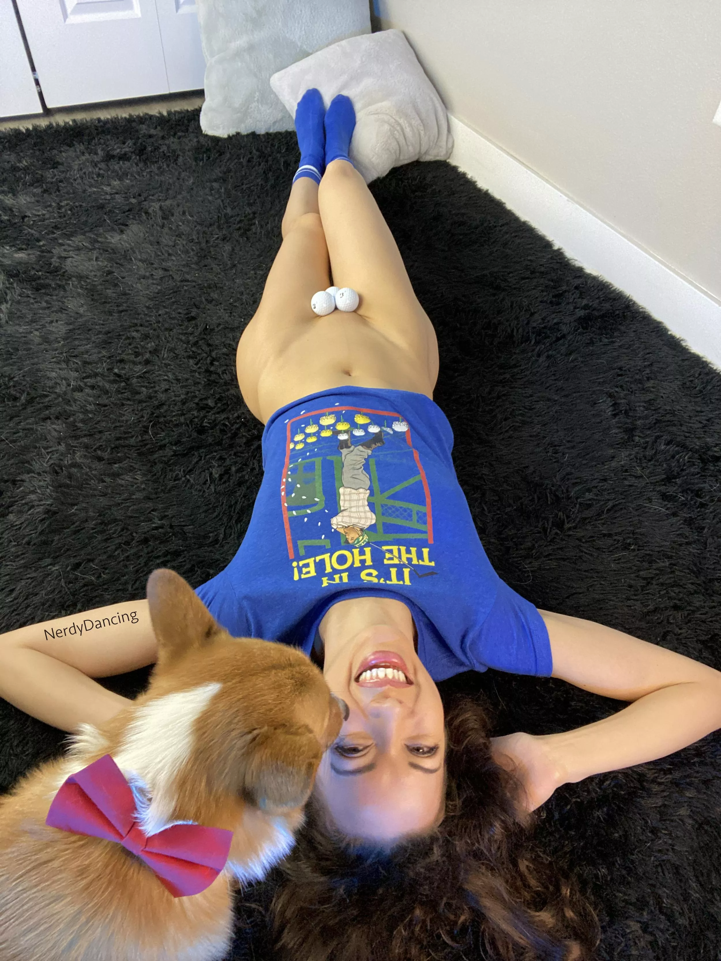 Sundays are for playing golf, right (44F) posted by nerdydancing