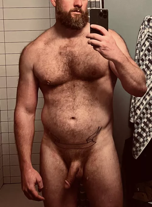 The heat has got me hanging. by FLhairydad