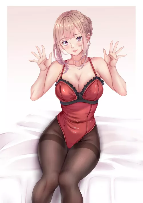 Waiting on her Bed by CheetahSperm18