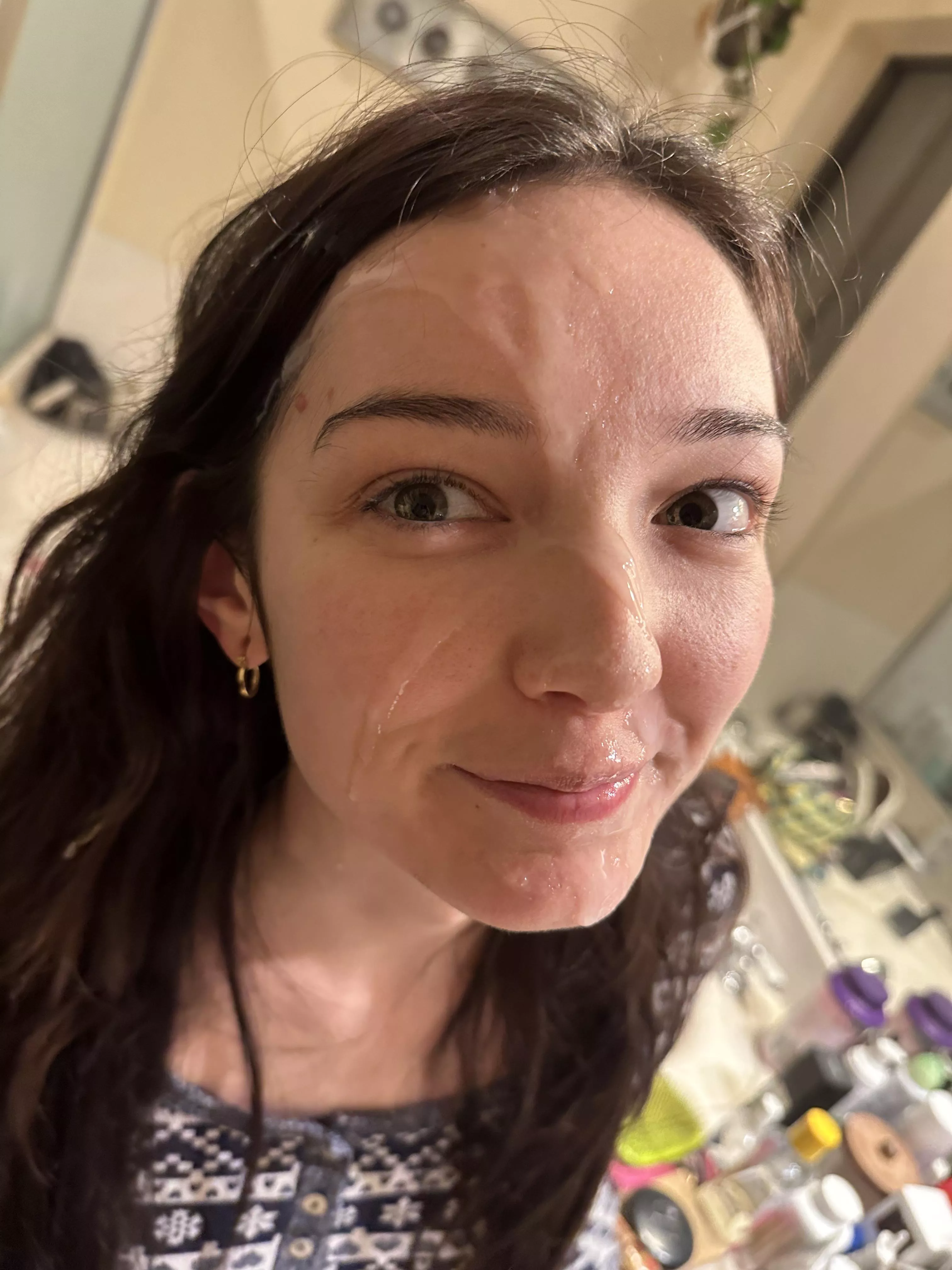 what should i do now that i have cum all over me? posted by xbrenny