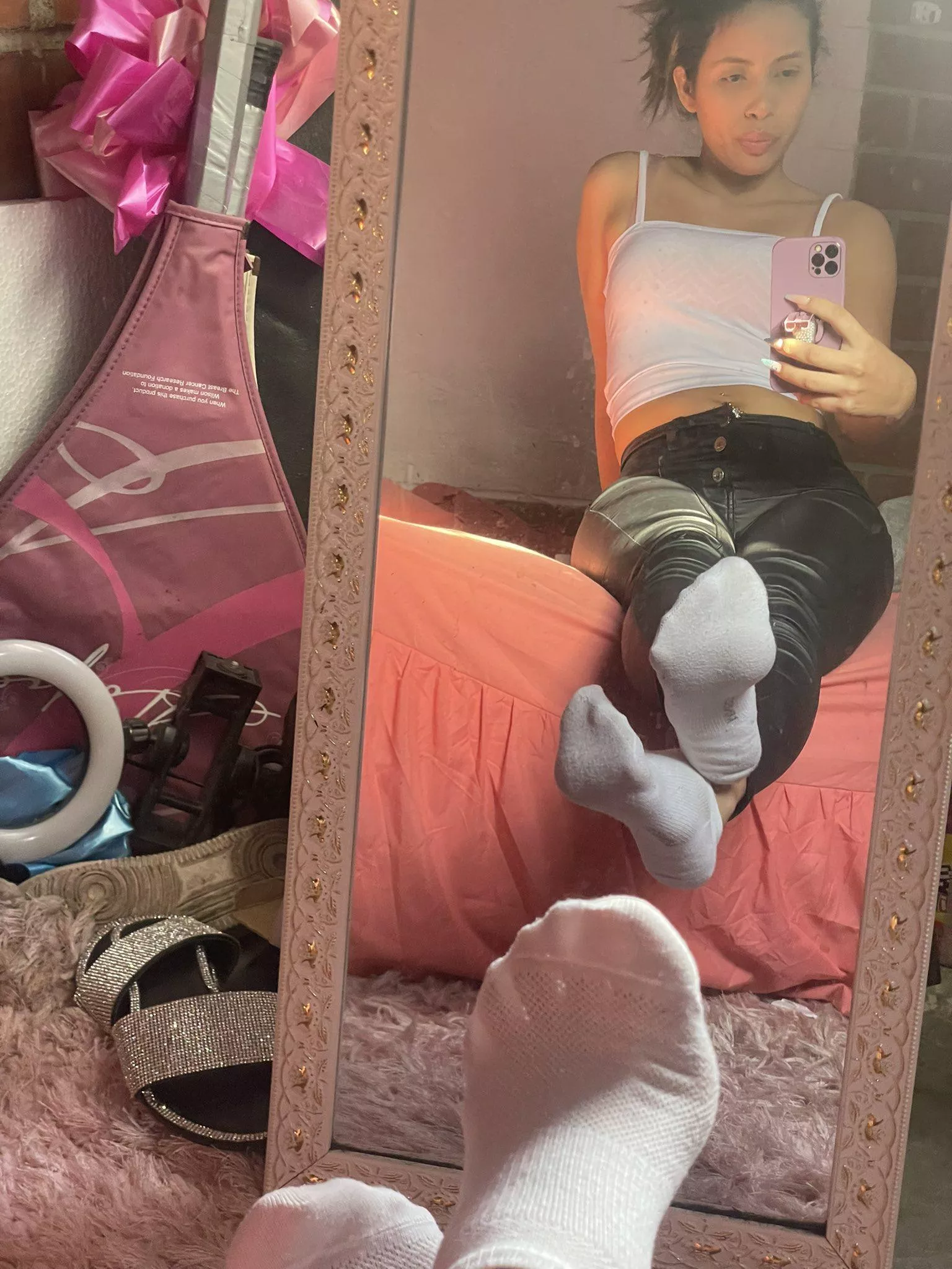 Who wants to sniff my socks? (F) posted by Trick_Year_1300