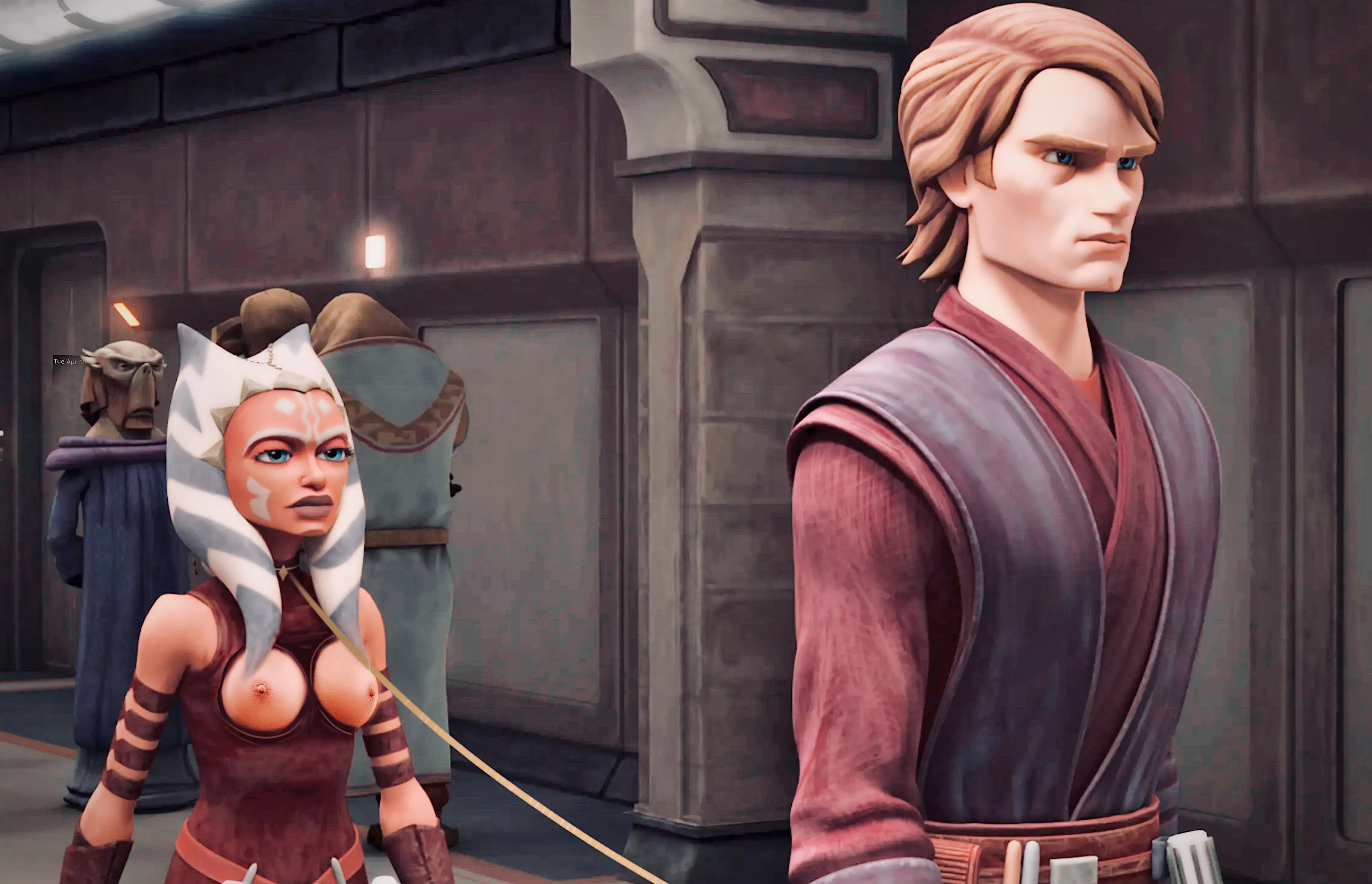 Ahsoka disguised as Anakin’s sex slave for mission (OP) posted by justahumangurl