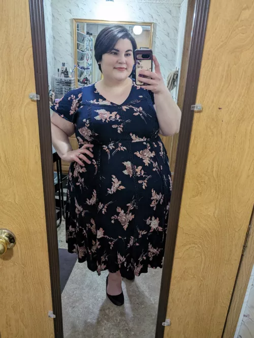 All dressed up for my job interviews. So nervous! by that_bbw_wife