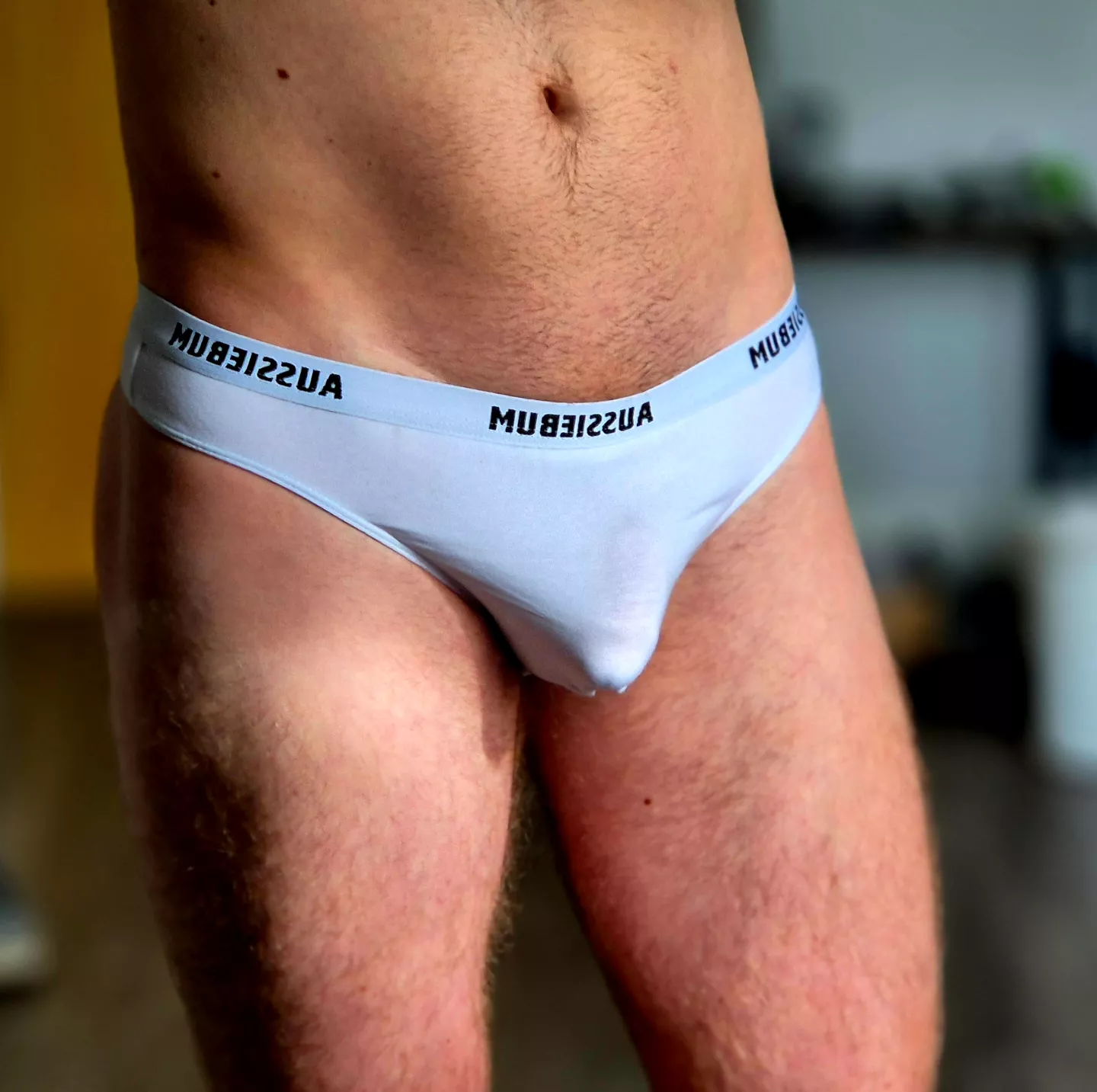 Aussie bum thong posted by HatLoud5601