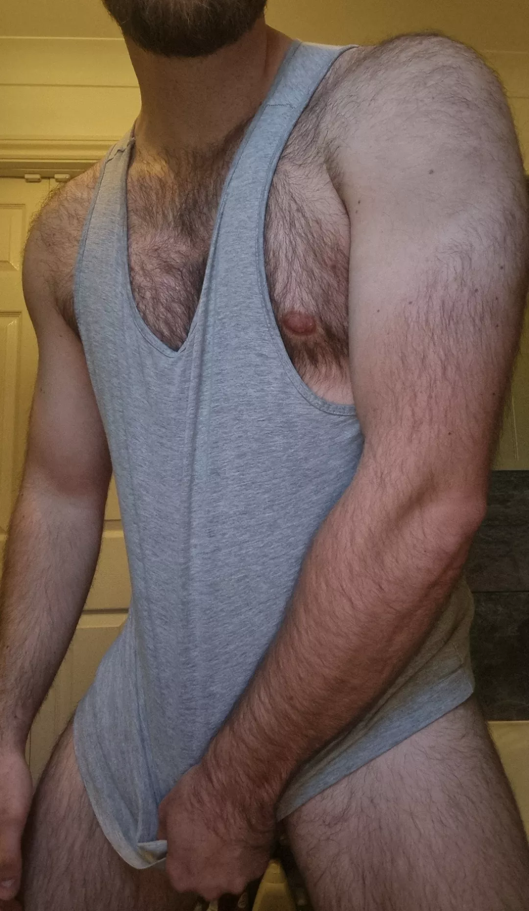 Being a little tease... posted by lookatmenakedpls