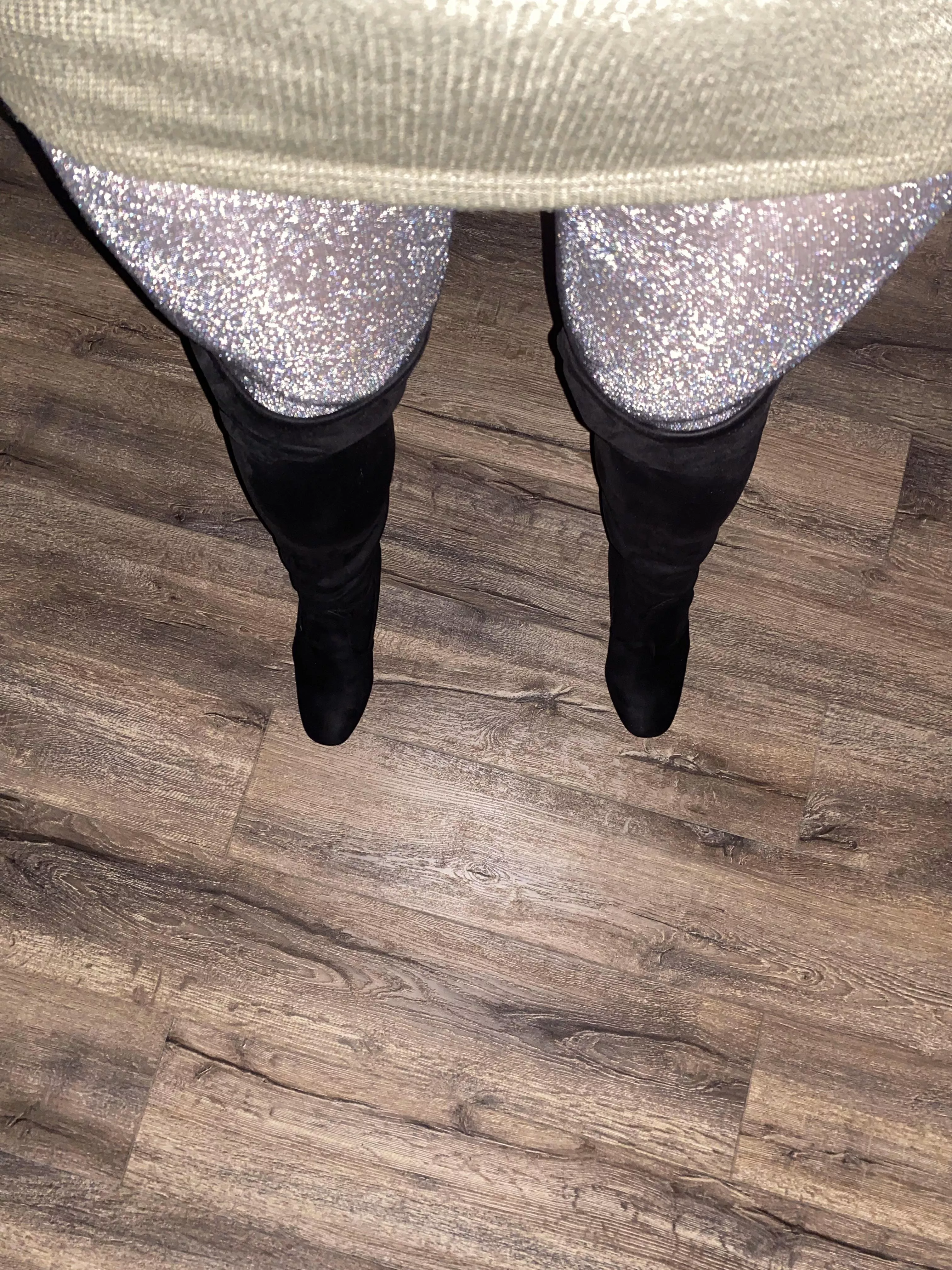 Boots and lurex posted by DinaSecret