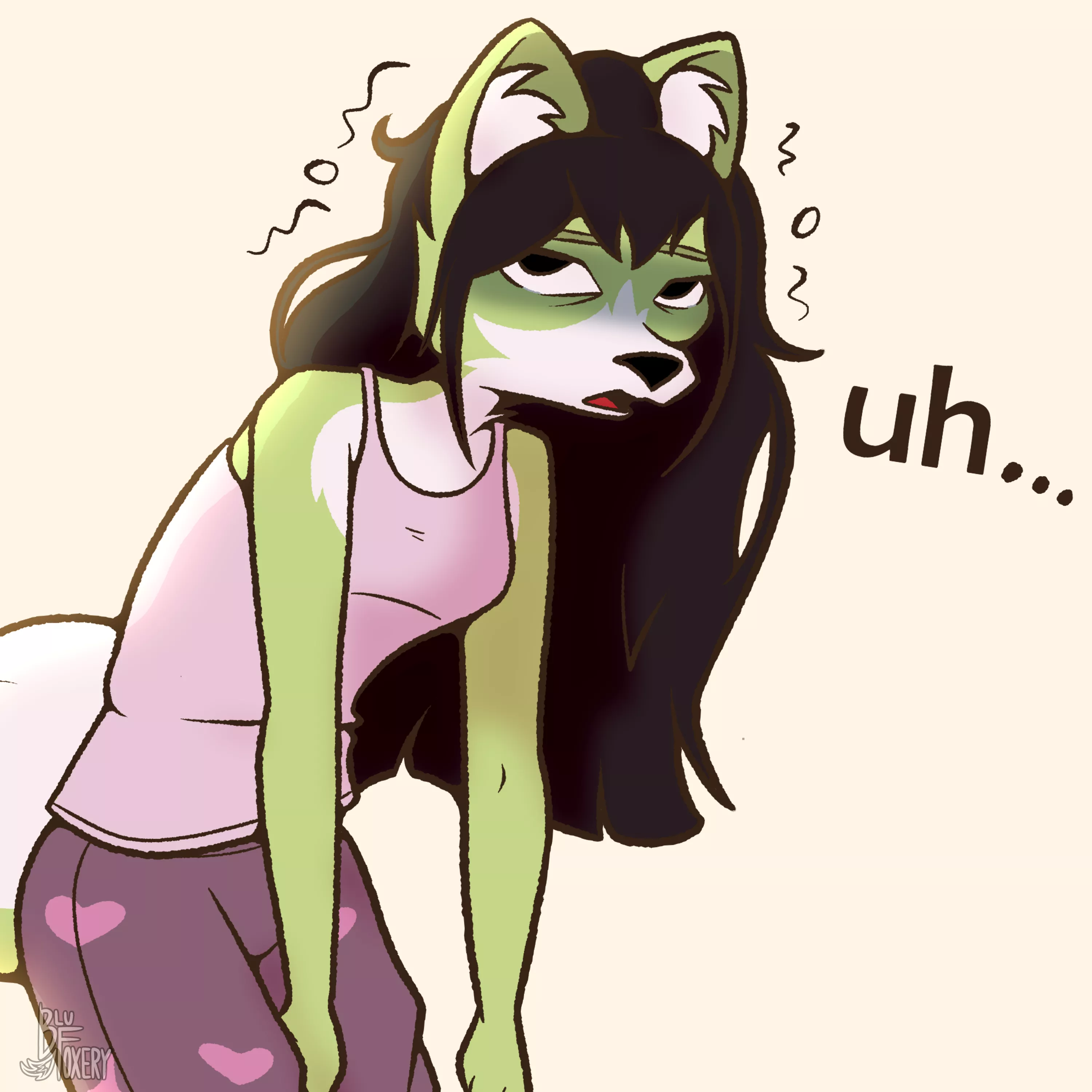 Exhausted....(drawn by me...) posted by azpproject