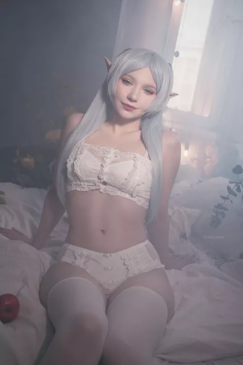 Frieren from [Sousou no Frieren] by (michi_kyunn) by michi_kyunn