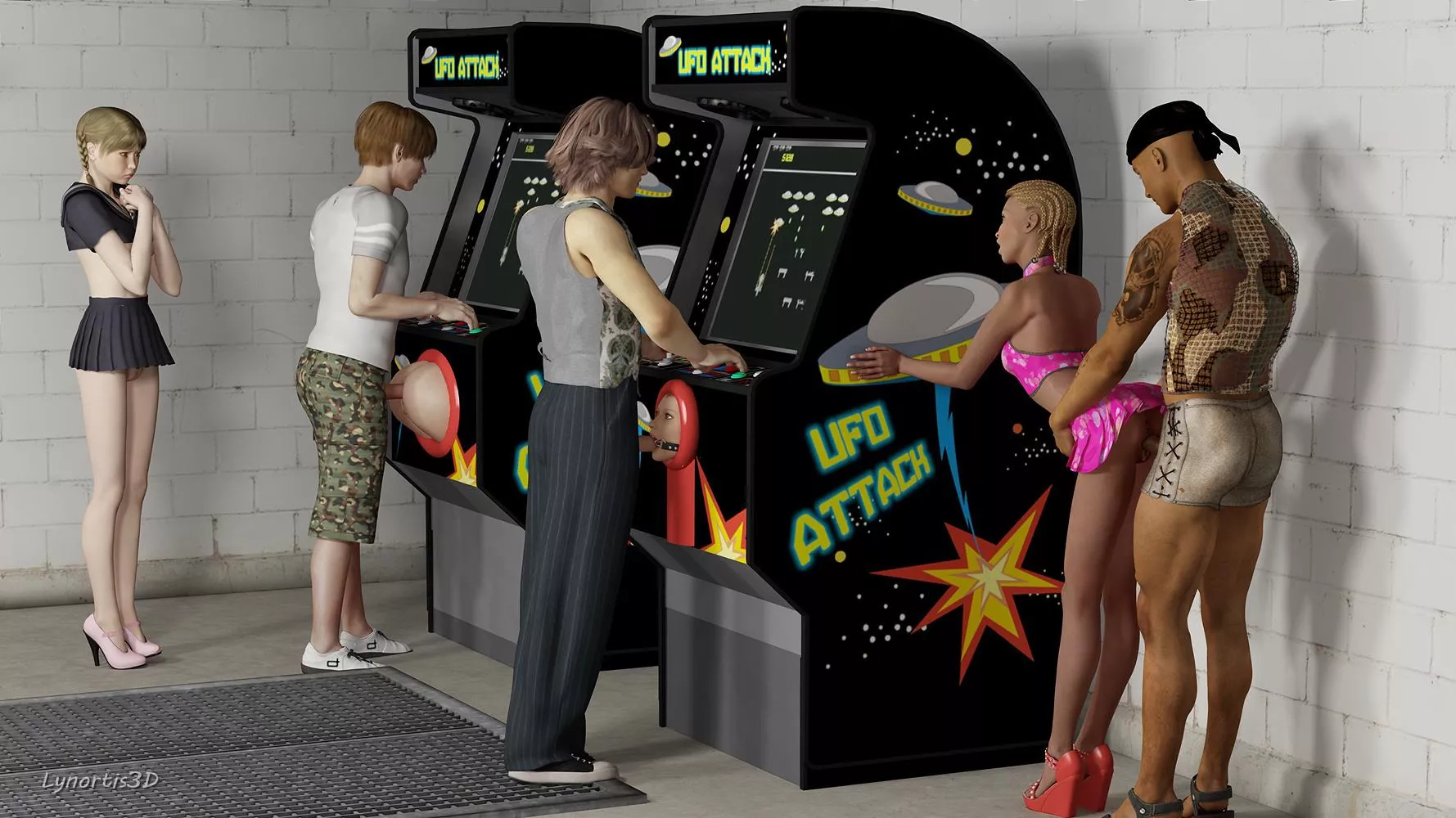 Full service arcade games posted by Lyno3D
