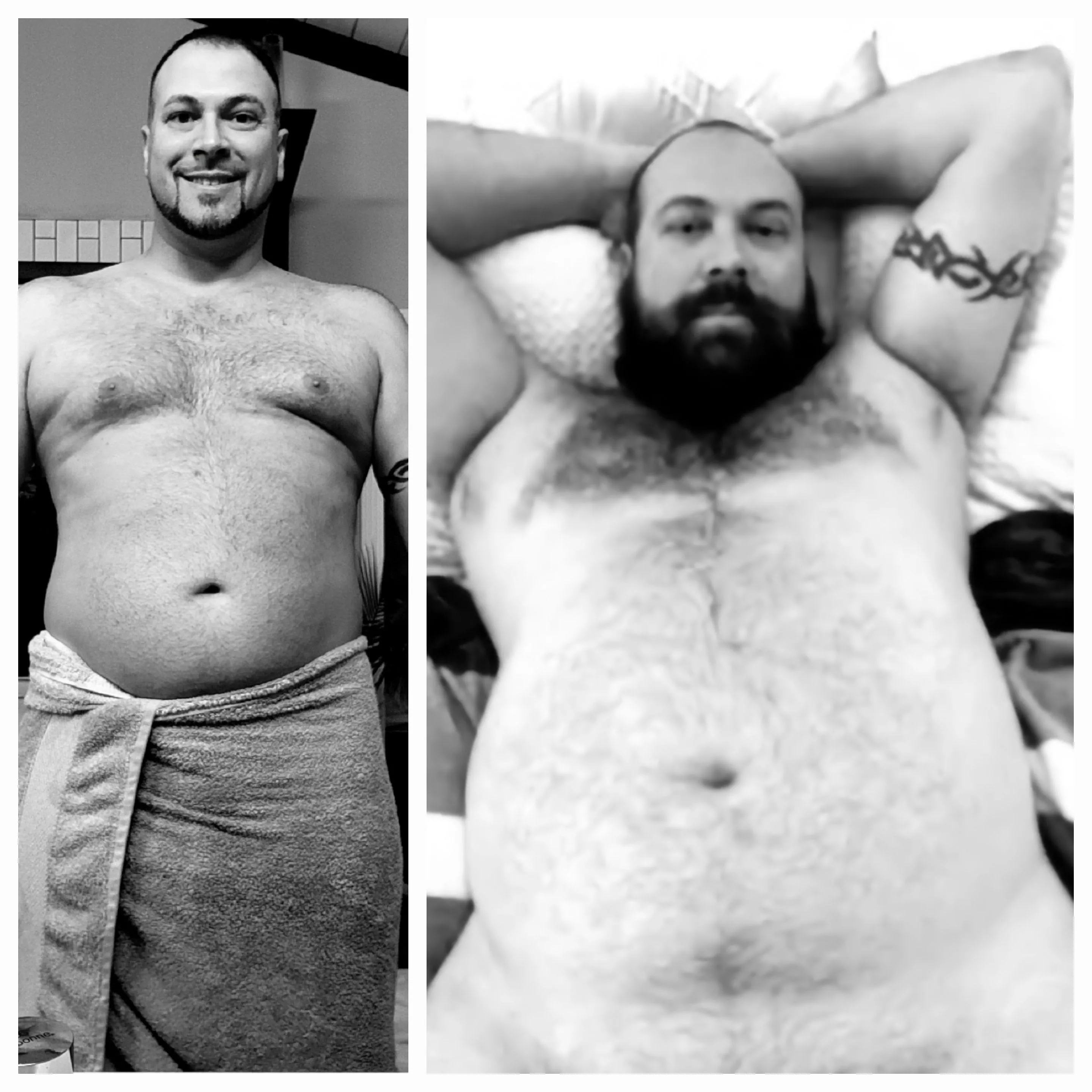 How you like the transformation? posted by fatexdancer