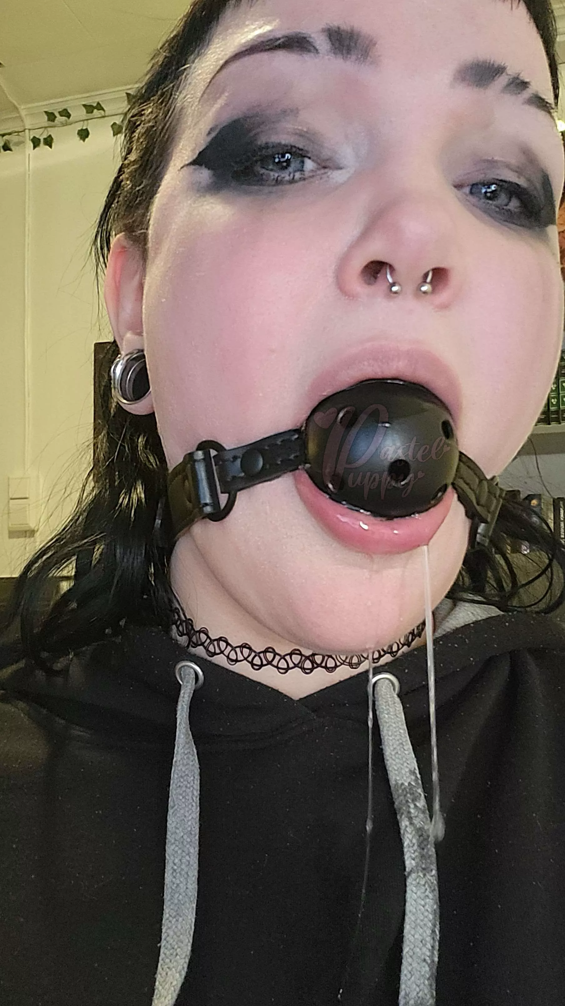 I love ball gags 😍🤤 posted by PastelPuppy_