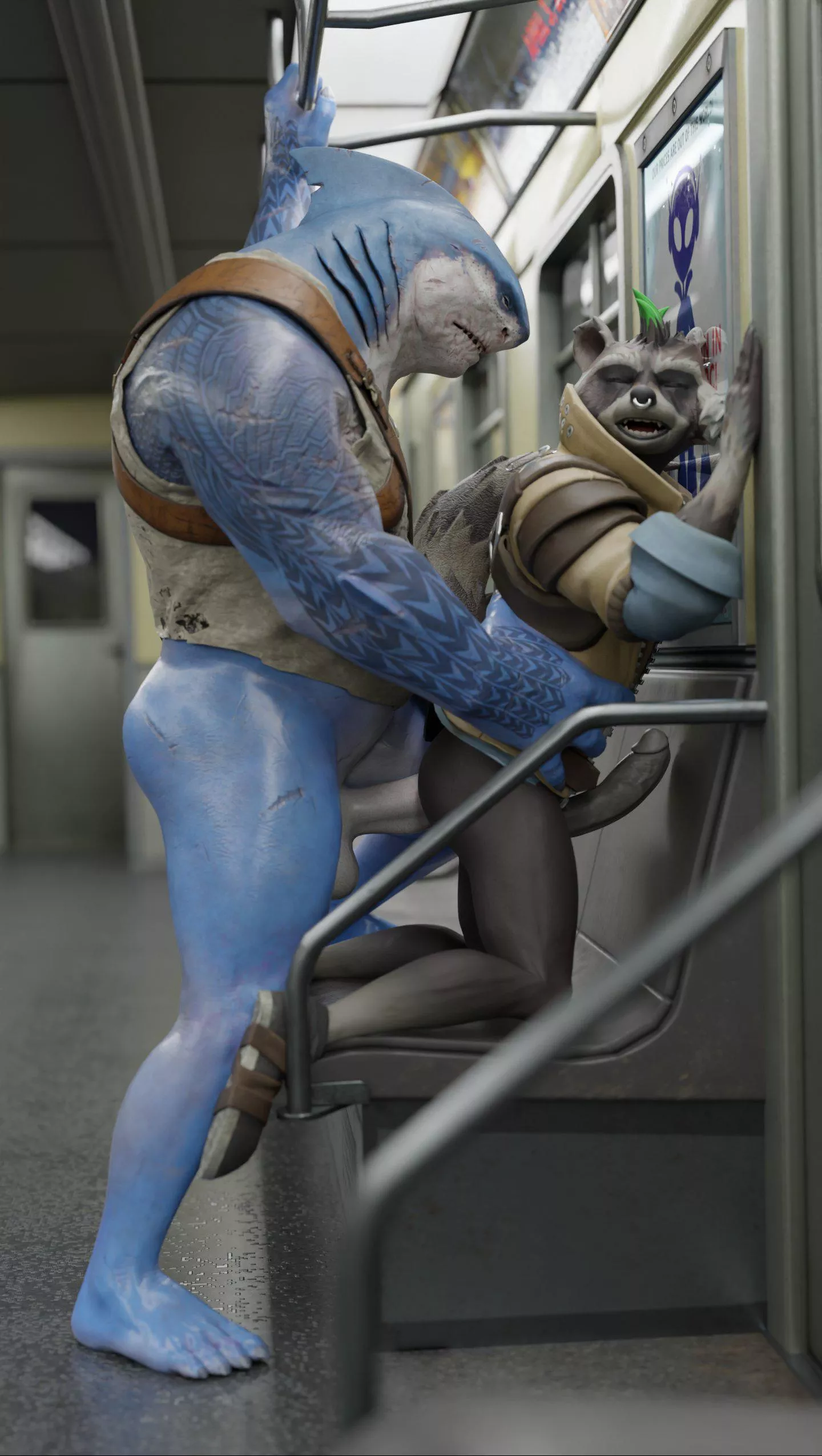 King Shark x Rufus (Scale Blender, Suicide Squad x Fortnite) posted by Pristine-Actuary-997