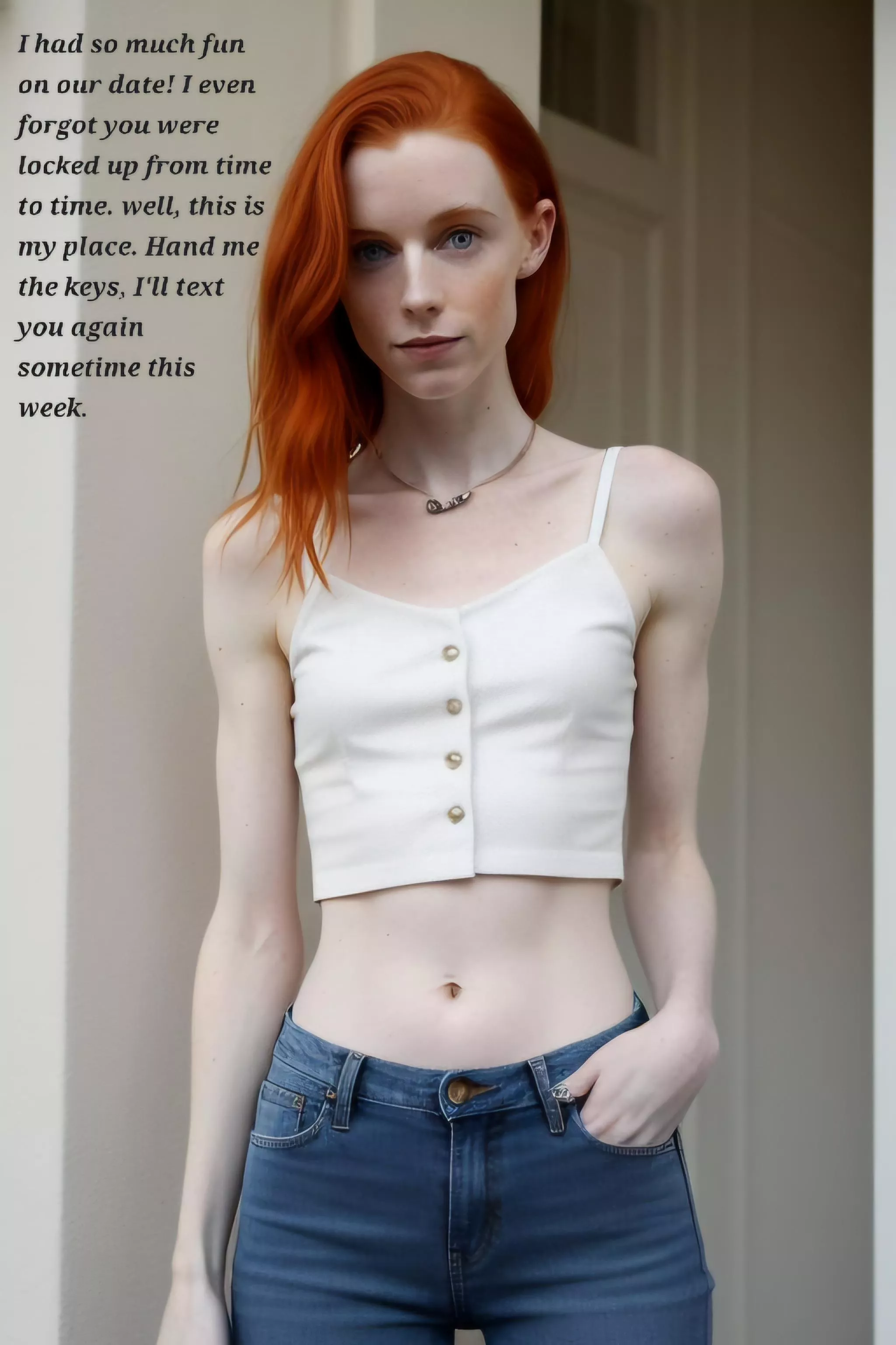 Meeting a new girl (part1) [AI generated with perchance] posted by platinumchipz