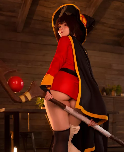 Megumin cosplay by Neyrodesu  by Neyrodesu