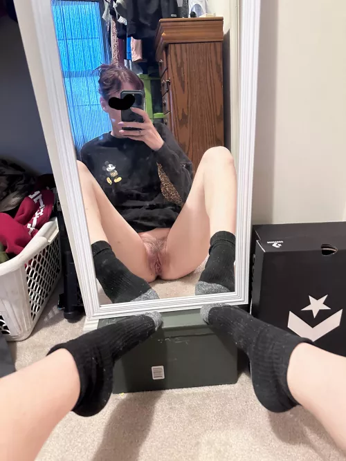 Mommy always wears the cutest socks by Cay_Bakes