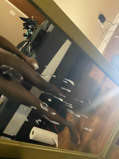 Need a good boy to clean it up  by slidemy11in