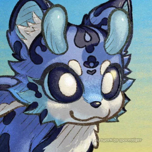 Nudibranch Cat OC PMD PFP Ko-fi Requested by Mossie [OC, Digitally Handmade, 11/2023] by spoonyliger