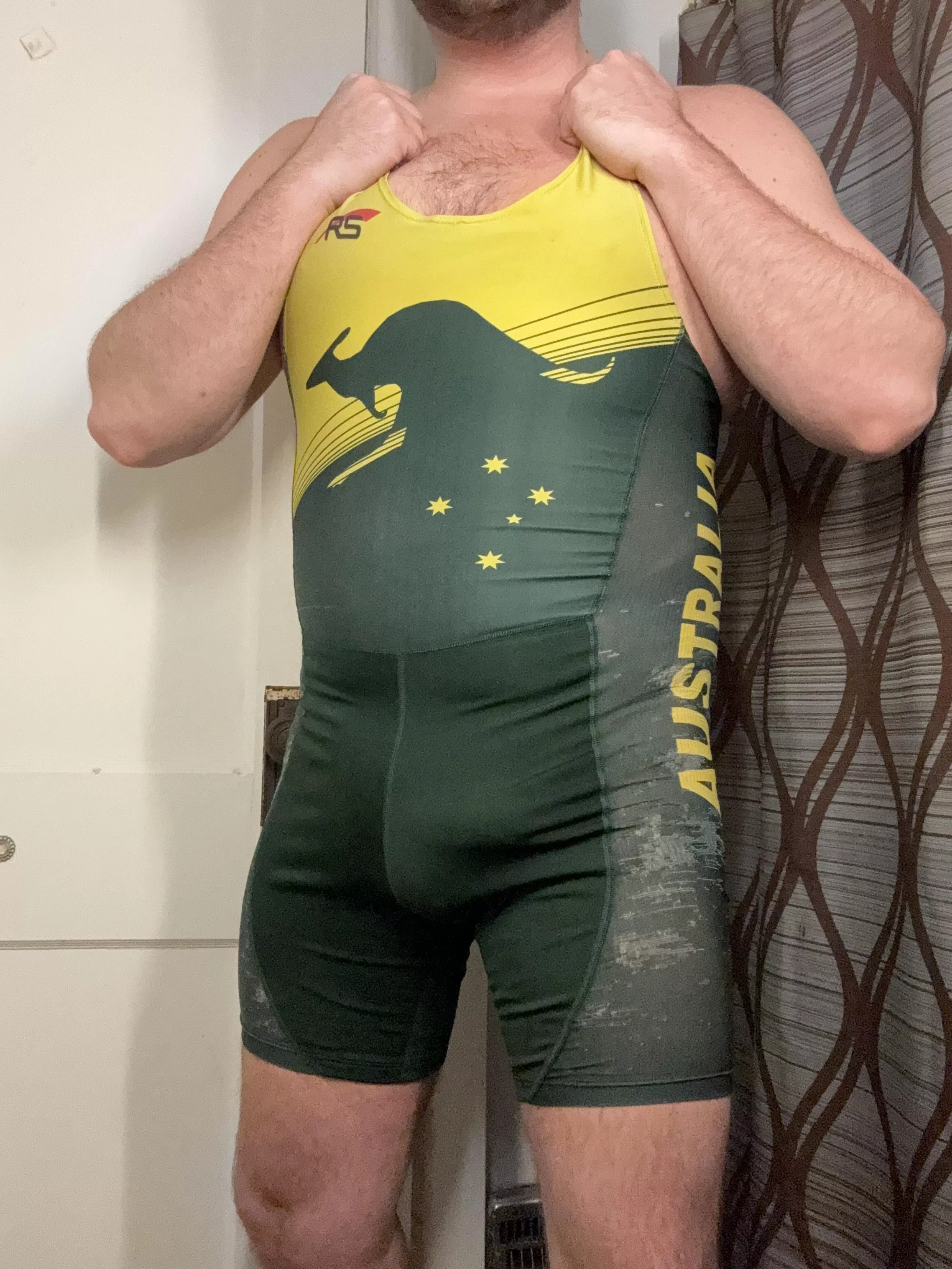 Old rowing singlet from a buddy. The smell is fantastic— musky and sweaty posted by Gearplz