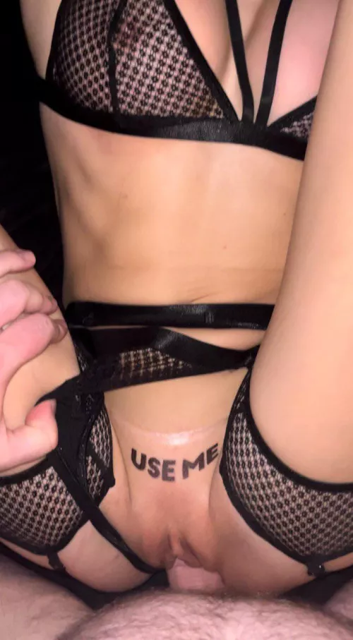 Photo during sex with a lover and his friend. Sometimes temporary tattoos add special spice to group sex by Hotwife_jess__