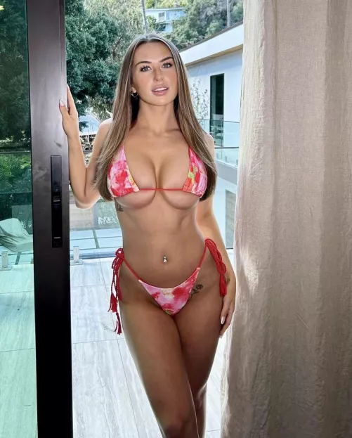 Pink bikini by Acrobatic_Spring