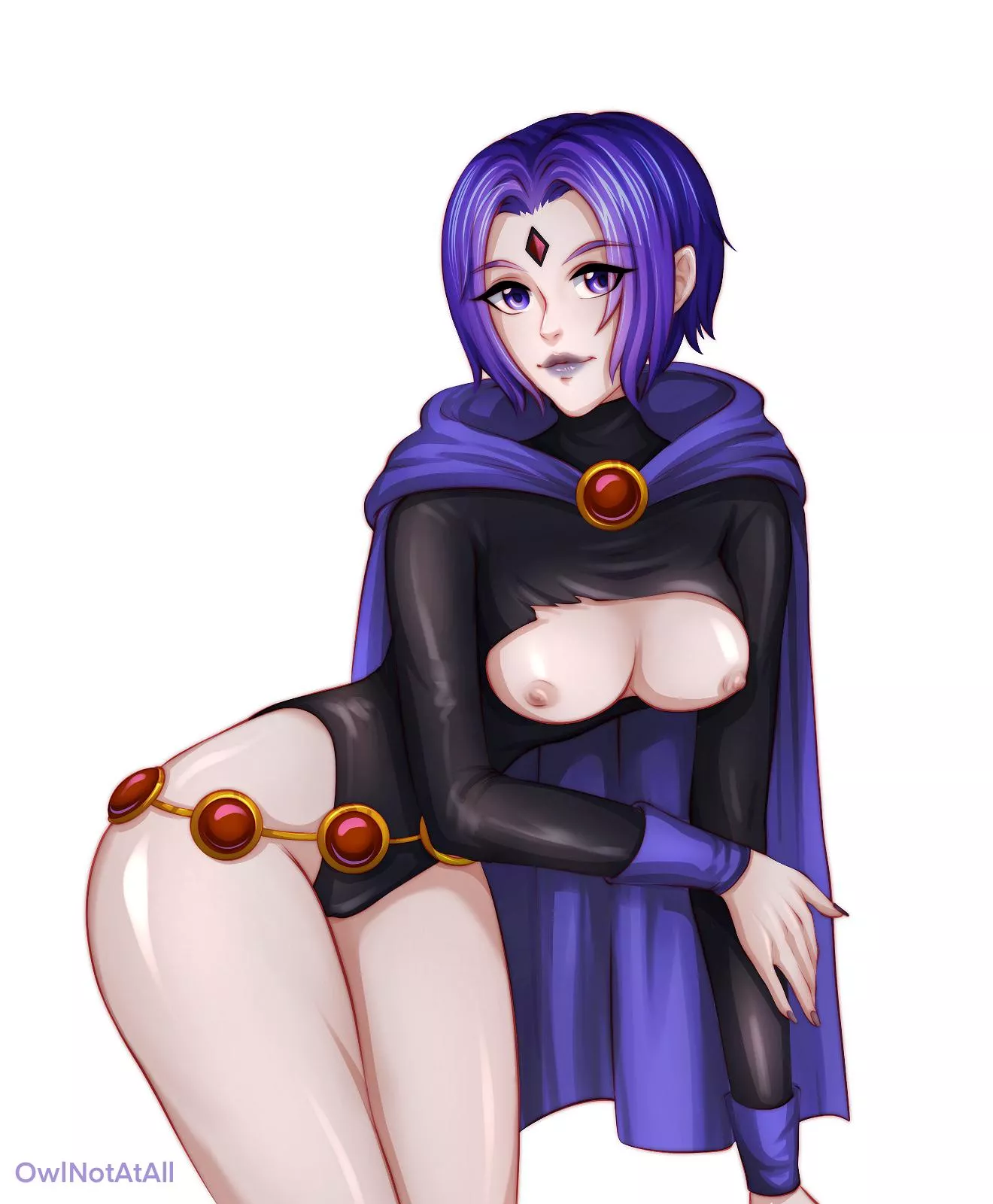 Raven (OwlNotAtAll) [Teen Titans] posted by OwlNotAtAllNSFW