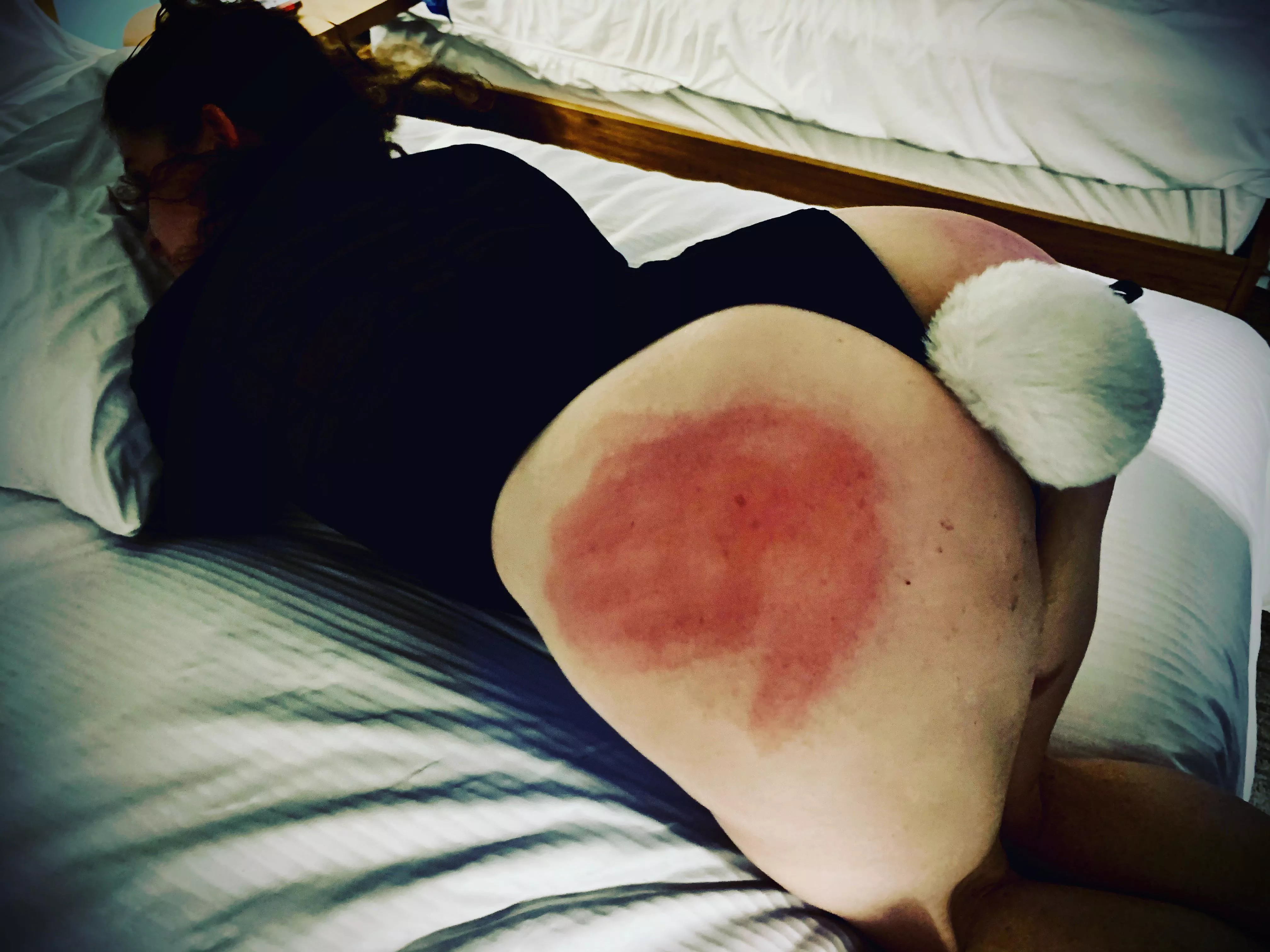 Rope bunny getting ready for her daddy 🦄 posted by Chance_Try35