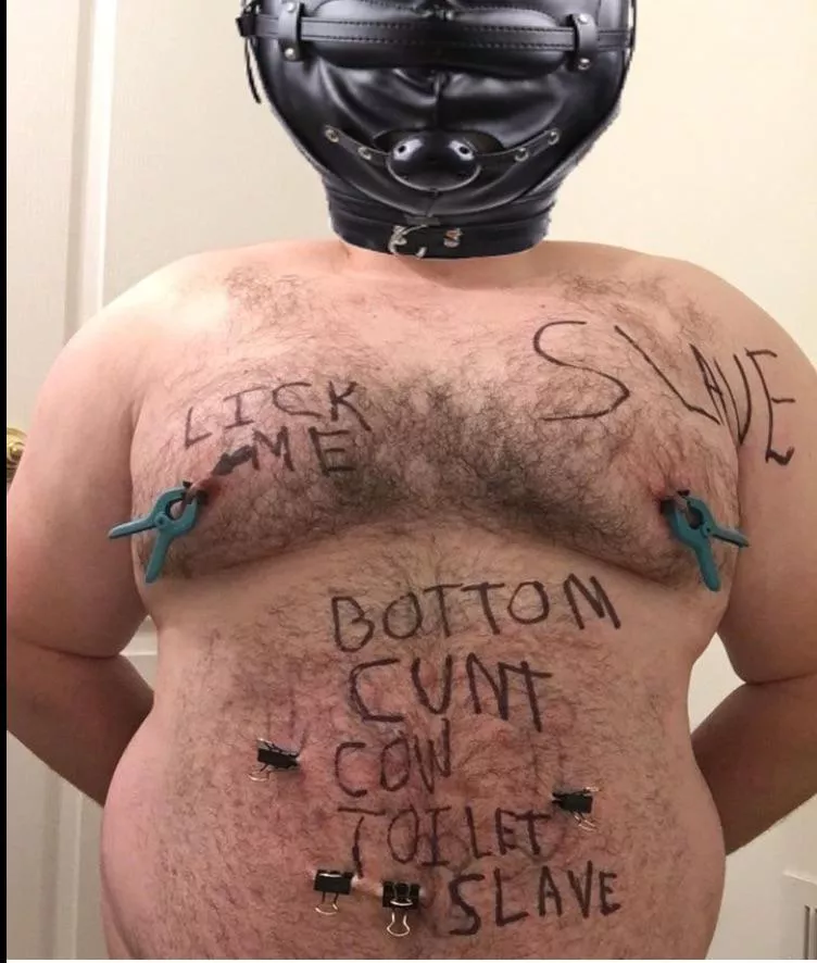 Selling this submissive slave for $10,000 USD any takers. posted by bdsmsrg